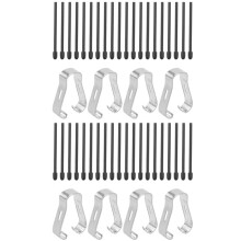 40Pcs Pen Tips/Nibs for 2 Stylus Pen Nibs with Tool Replacement Soft Nibs/Tips