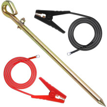 Electric Fence Wire-Ground Rod,Connect and Electric Fence Charger Solar,Suitable for Generator Electric Fence