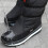 Damen-Winterstiefel, schwarz, mit dicker Sohle 4