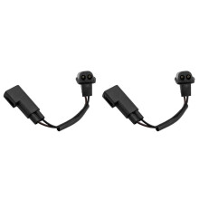 2X Front Windshield Washer Nozzle with Heating 135045 XS41-17666-A for Focus 1998-2004 XS4117666BE Wiper Washer Jet
