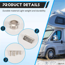 10Pcs Car Push Lock RV Caravan Boat Motor Home Cabinet Drawer Button Locks Furniture Door Lock Hardware