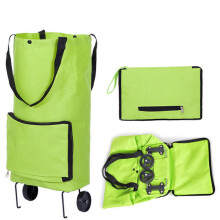 Grocery Cart on Wheels Foldable 28x18x47cm