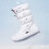 Damen-Winterstiefel, einfarbig, dicke Sohle 5