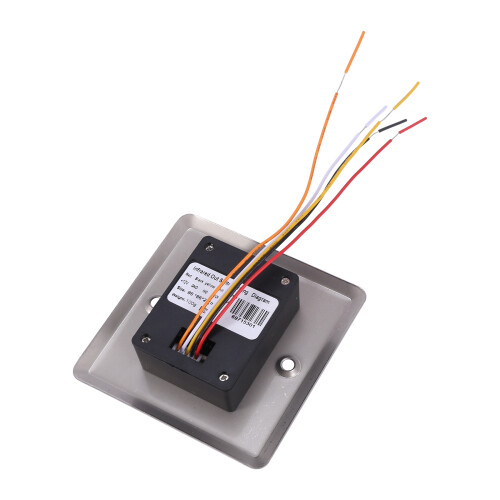 Door Exit Button 12V IR No Press Door Release Exit Button for Access Control Systems Garage Openers 1