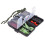 Tomshoo telescopic spinning rod reel combo with lures and 6