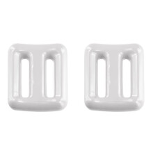 2X for Scuba Diving Weight Belt Coated Lead Diving Weights Coated Dive Weights, Dive Belt Weights 1500g White