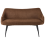 Beliani Dining Bench 2 Seater ARENDAL Fabric Dark Brown 1