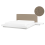 Beliani Bed Boucle ZEN 160 x 200 cm (EU King Size) White 1