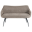 Beliani Dining Bench 2 Seater ARENDAL Fabric Taupe 1