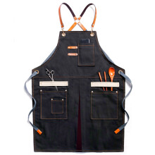 HESITONE Unisex Apron with Pockets