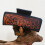 Western Denim Claw Clip with Fox Pattern 1 Color 3