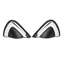 For CRV 2017-2020 Car Rearview Mirror Side Corner Triangle Plates Trim 75495-RLA-A01 75490-RLA-A01