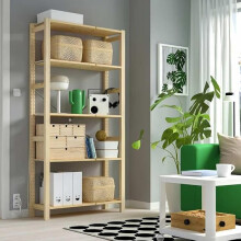 ikea IVAR Pine Shelving Unit 89x30x179cm