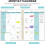 Agenda Mensal 7x10 polegadas, 24 meses, verde 4