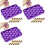 3X Silicone DIY Soap Making Kit Grape Soaps Molds Exquisite Mold for Handmade Soap Making Gift (Without Soaps) 1