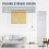 Room Divider White Freestanding 3-Panel 2