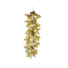 Christmas door pendant decoration gold silver 1 piece