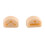 12Pcs Classical Guitar Rollers String Trees Retainer Guides Guitar String Locks Nut Block Clamp, Apricot 6