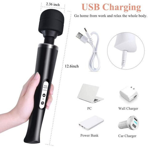 Electric Body Massager Waterproof Handheld Back Massager 1