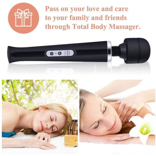 Electric Body Massager Waterproof Handheld Back Massager 2