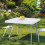 Toalha de mesa quadrada 34x34 polegadas em elastano preto, pacote com 2 unidades 8