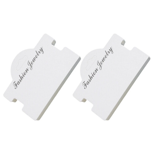 Jewelry Display Cards Paper 100 pcs