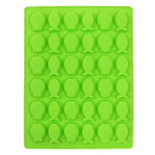 Silicone Ice Cube Tray 36-Cavity Fish Shape