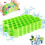 Ice Cube Trays with Lids Food Grade Silicone 2 Pack 1