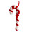 Christmas cane ornaments red white multidimensional 6 pcs 1