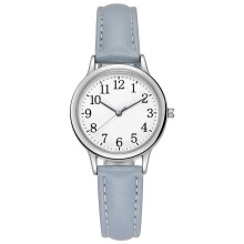 Women's Quartz Watch with Leather Strap