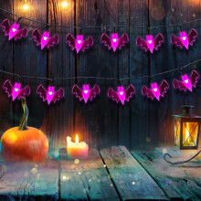 Halloween Lights 19.7FT 40 LED Battery-Powered String