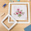Square Plastic Embroidery Hoops Snap Frame 3 pcs 5