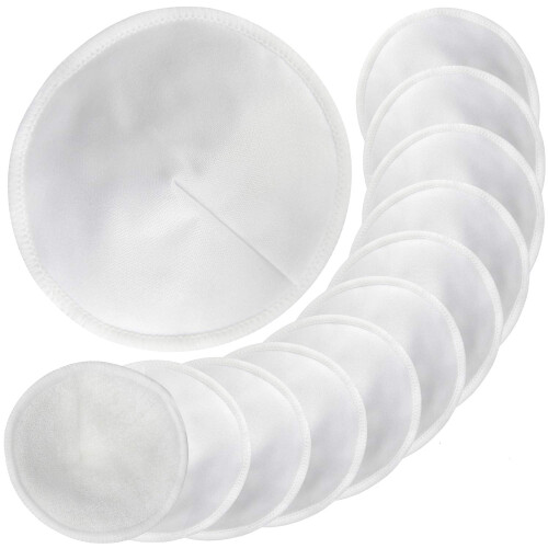 Bamboo Nursing Pads Washable Reusable 12 Pack