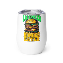 Verre à vin « Amoureux des hamburgers » 59 cl