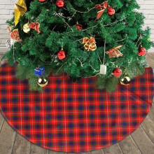 Jupe de sapin de Noël Fraser Tartan 30 pouces