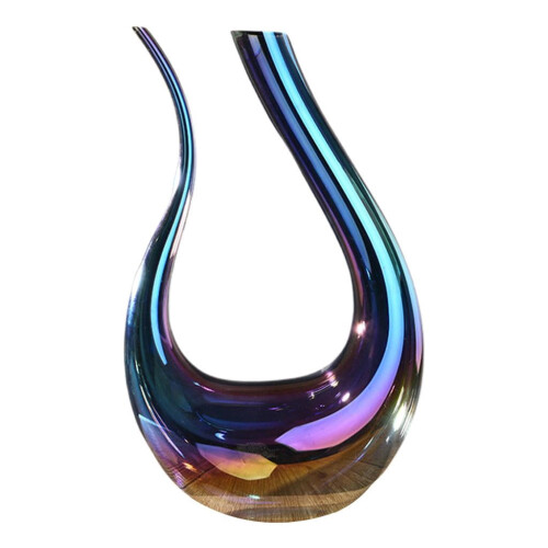 Clear hand-blown carafe decanter set 1500ml