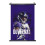 Ravens Football PVC-Wandbild Schwarz 1