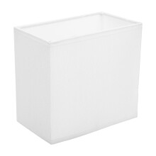 Abat-jour rectangulaire en tissu pour lampe de table ou suspension