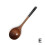 Wooden Soup Spoon Bamboo Handle 1 Piece 1