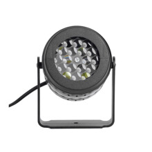 Lampe de projection LED de Noël motif flocon de neige et élan (1 pièce)