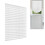 Blackout Curtains Cordless Pleated Fabric Half Shade 1