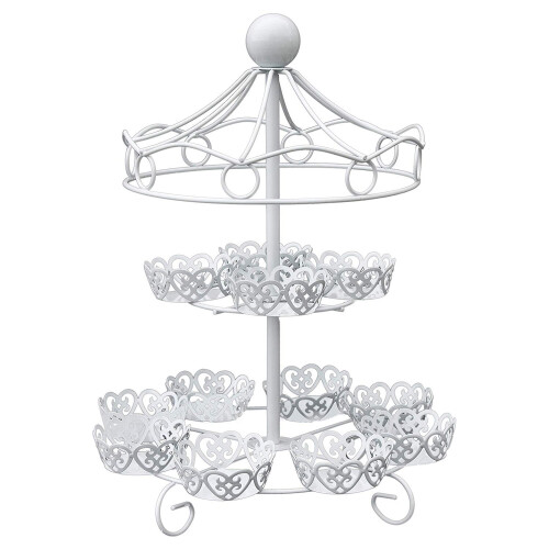 Cupcake Stand 2-Tier 12-Cup Wedding Display