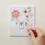 Adhesivo de pared con estampado floral, impermeable, para interruptor de luz. 6