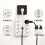 Power Strip 8 Outlets 4 USB 2 USB-C Flat Plug White 2