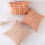 Throw Pillow Nordic Style Green Geometry Square 18 inches 4