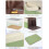 Fabric Storage Bins Green 15x11x9.5 in 3 Pack 5
