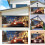 Weihnachtliches Garagentorbanner mit Schneeflocken-Set 1