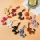 Sleutelhanger met paardendetails van PU-leer, 1 stuk. 7