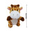 Marionnette à main en forme de chien, 33 cm, bouche articulée réaliste 3