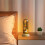 LED-leeslamp voor thuis, glazen sculptuur 4